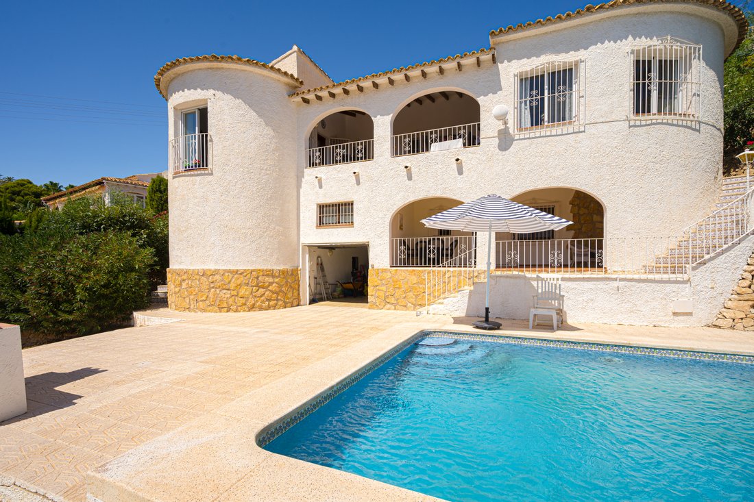 Villa In Altea Wit H Lovely Views In Altea, Valencian Community, Spain