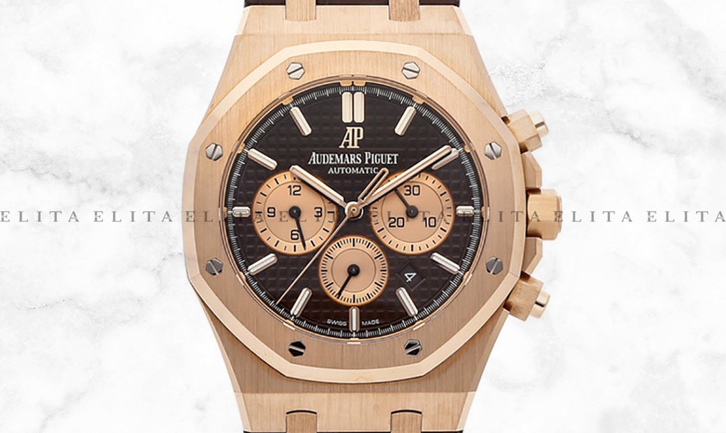 Audemars Piguet Royal Oak 26331OR.OO.D821CR.01 Rose Gold Chocolate and Rose Gold Dial