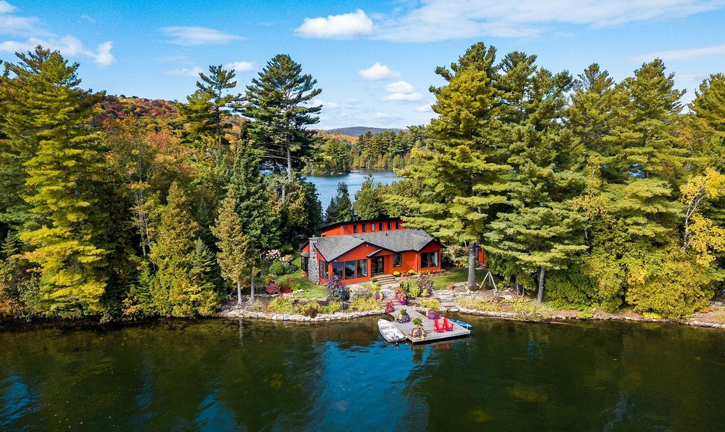 Saint Hippolyte, Laurentides In Saint Hippolyte, Quebec, Canada For