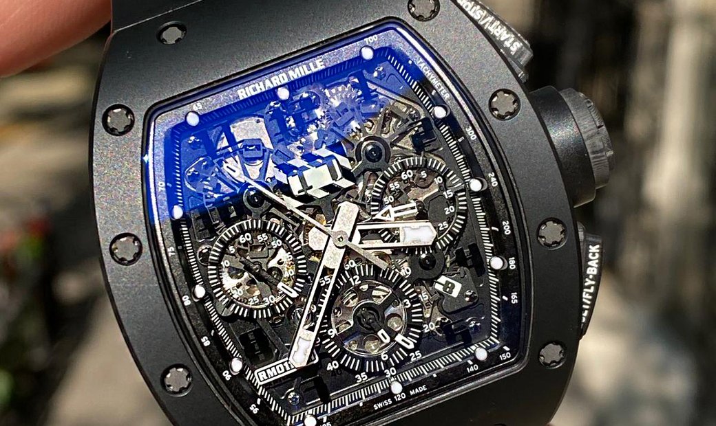 Richard mille rm on sale 011 black phantom