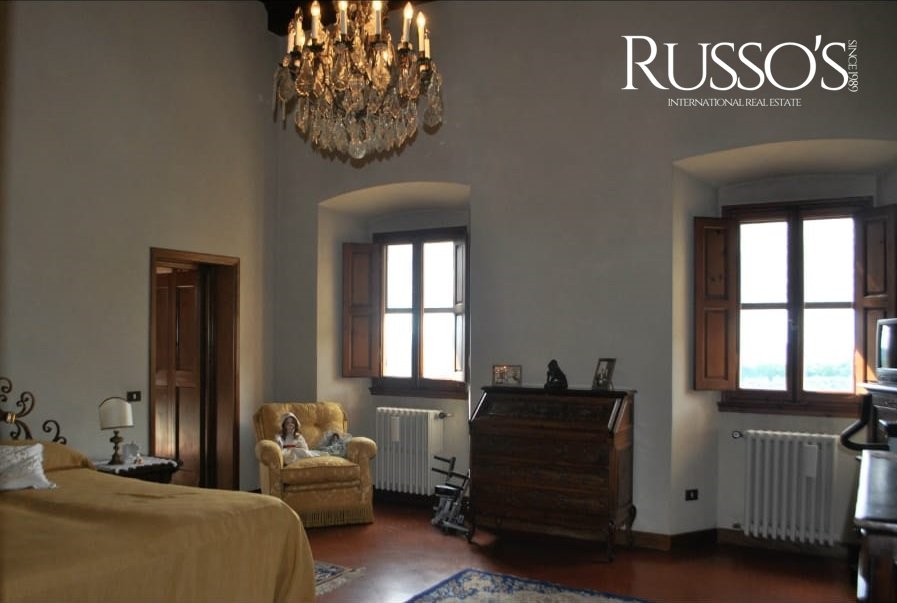 Magnificent Patrician Villa Since 1400s Near Florence In Tuscany, Italy