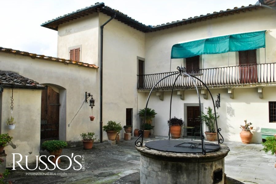 Magnificent Patrician Villa Since 1400s Near Florence In Tuscany, Italy