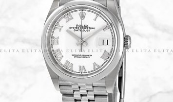Rolex Datejust 36 126200-0007 Oystersteel White Dial Jubilee Bracelet