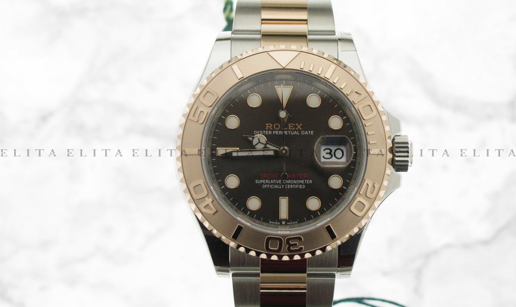 Rolex Yacht Master 40 126621-0001 Oystersteel and 18K Everose Gold Chocolate Dial