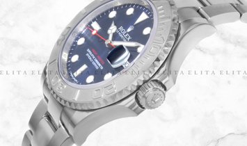Rolex Yacht Master 40 126622-0002 Oystersteel and Platinum Blue Dial
