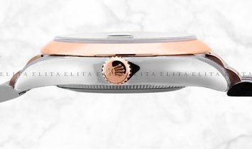 Rolex Datejust 36 126201-0025 Everose Rolesor Diamond, Chocolate Jubilee Dial, Jubilee Bracelet