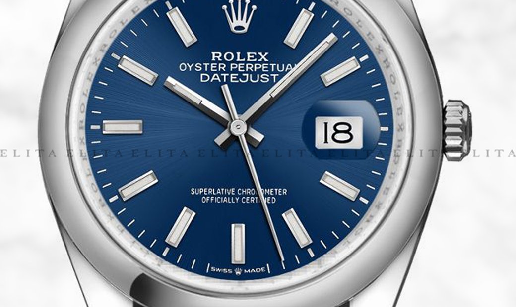 Rolex Datejust 36 126200-0006 Oystersteel Blue Dial Oyster Bracelet