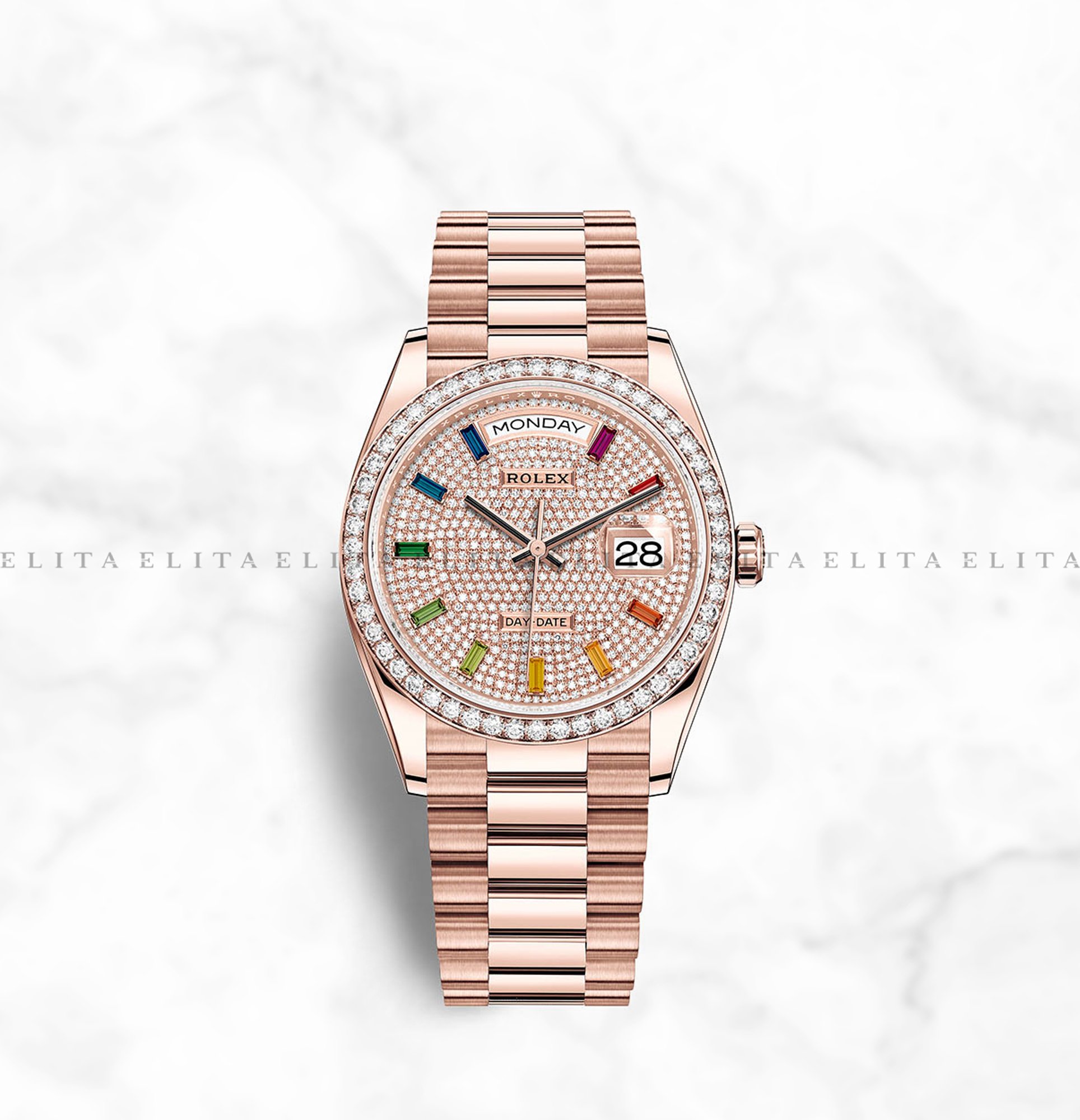 Rolex Day Date 36 128345 Rbr 0042 18 K 
