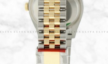 Rolex Datejust 36 126233-0015 Oystersteel and Yellow Gold Champagne Coloured Dial Jubilee Bracelet