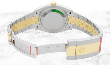 Rolex Datejust 36 126233-0029 Oystersteel and Yellow Gold White Dial Roman Numerals Jubilee Bracelet