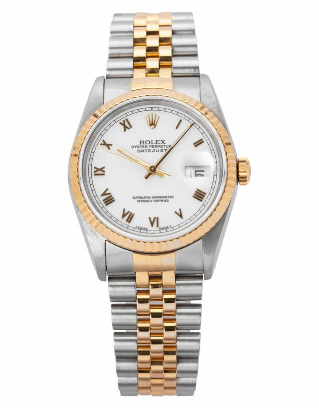 Rolex Datejust 16233, Roman Numerals, 1992, Very Good, Case in Berlin ...