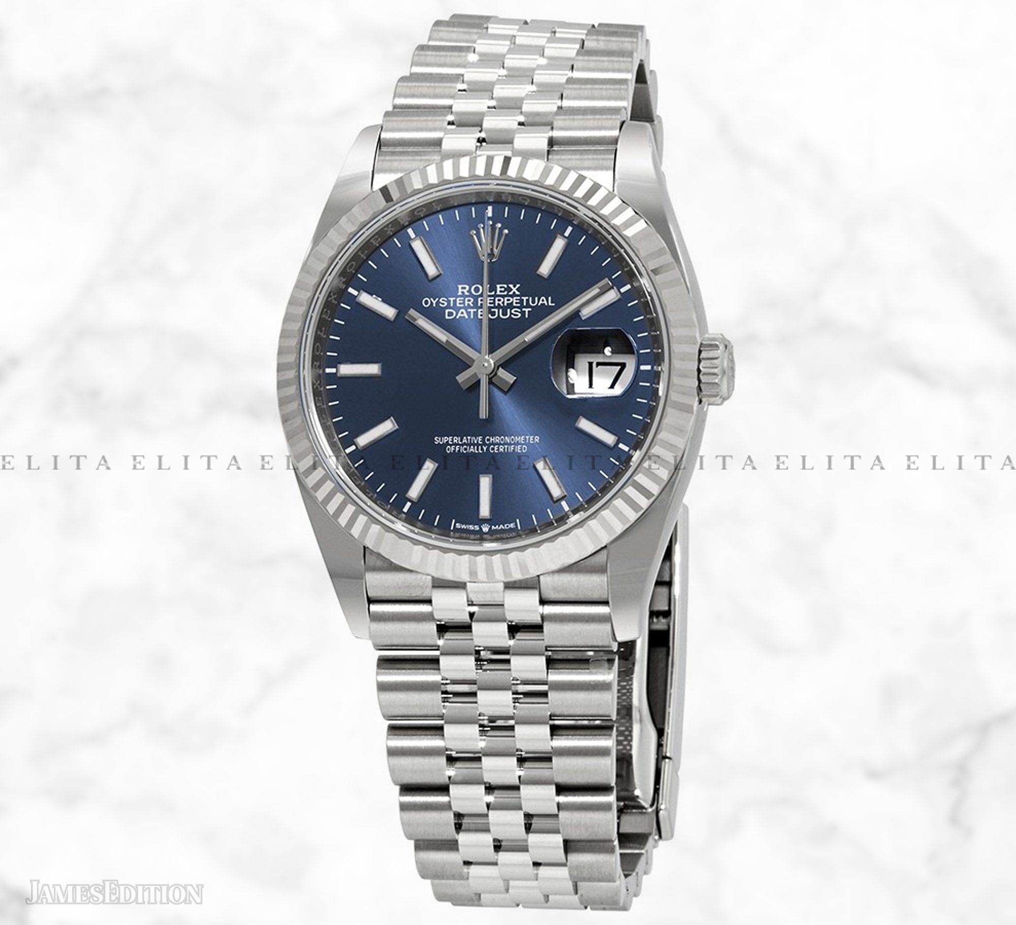 datejust 36 oystersteel and white gold