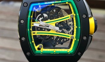 Richard Mille [NEW] RM 61-01 Yohan Blake Black Ceramic Watch