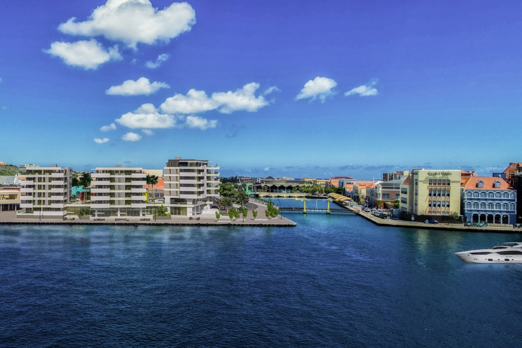 The Wharf South Tower In Willemstad, Curaçao For Sale (11157511)