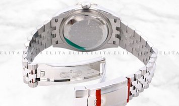 Rolex Datejust 36 126284RBR-0017 Oystersteel and White Gold White Dial Diamond Bezel
