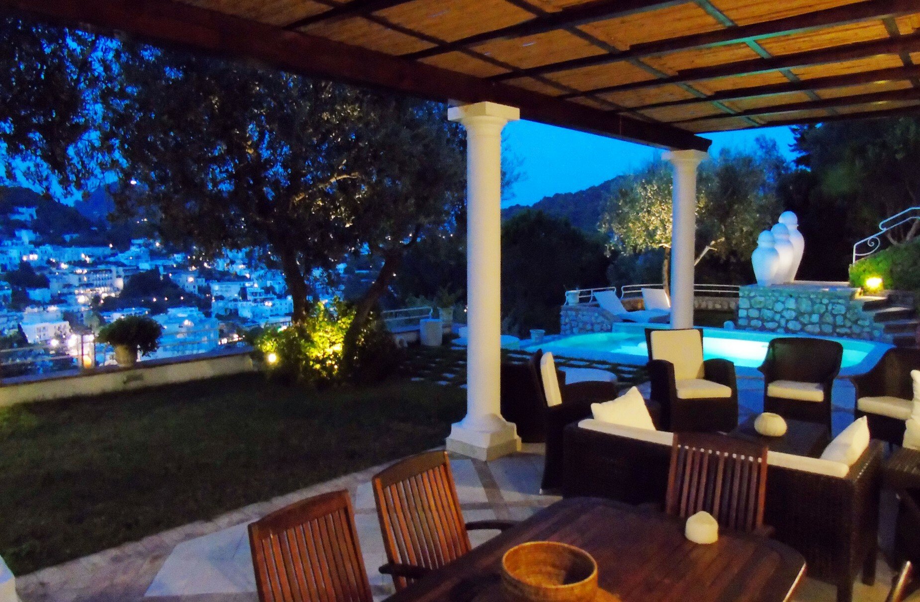 Panoramic Villa With Pool In The Center Of Capri in Capri, Italy for