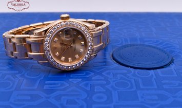 Rolex Lady-Datejust Pearlmaster Yellow Gold