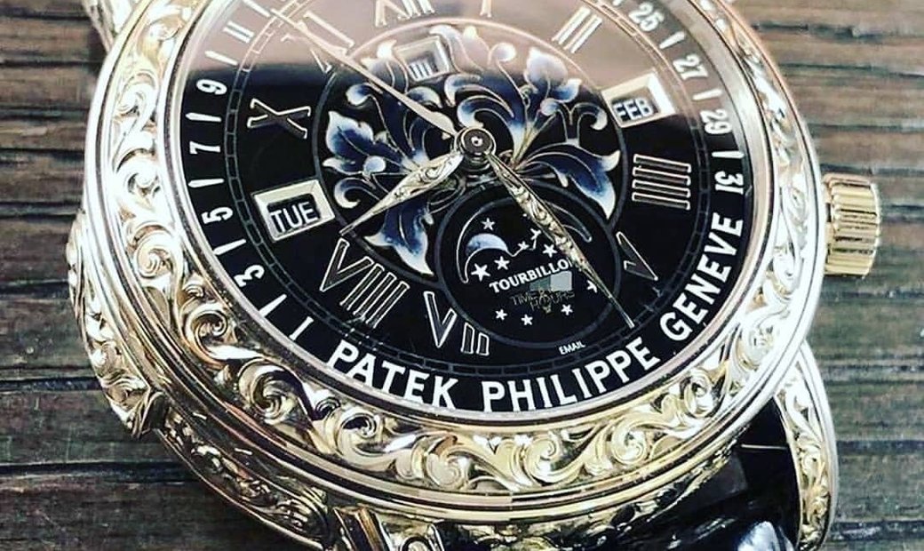 patek philippe sky moon tourbillon men's watch