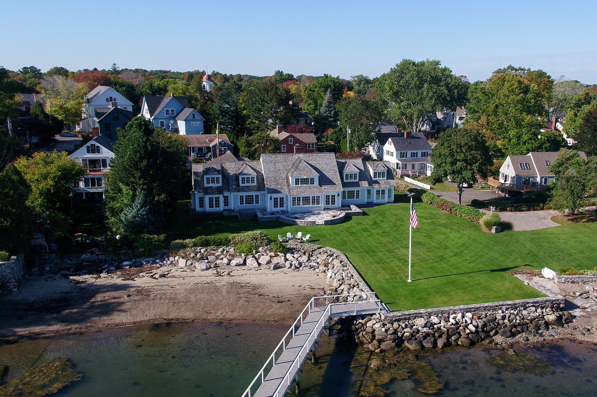 Enjoy Waterfront Living On The Banks Of The in New Castle, NH, United