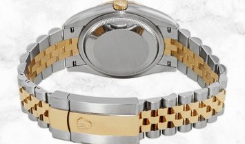 Rolex Datejust 36 126283RBR-0019 Oystersteel and Yellow Gold Champagne Coloured Jubilee Dial