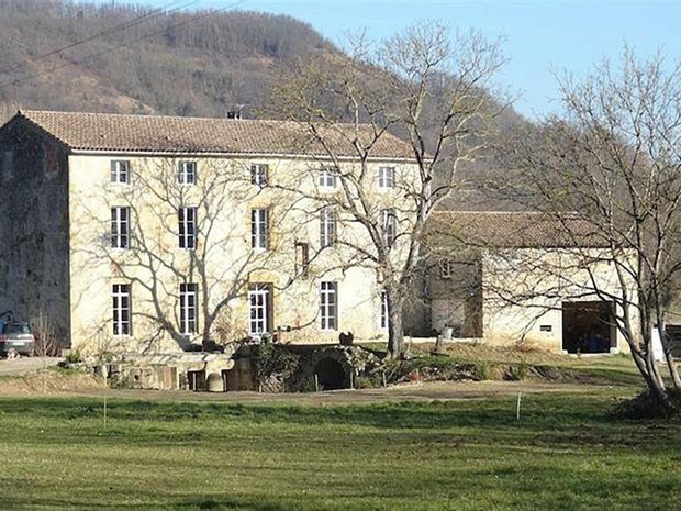 Hus i Mirepoix, Occitanien, Frankrike 1