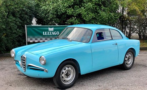 1958 Alfa Romeo Giulietta rwd in San gervasio bresciano, Italy 1