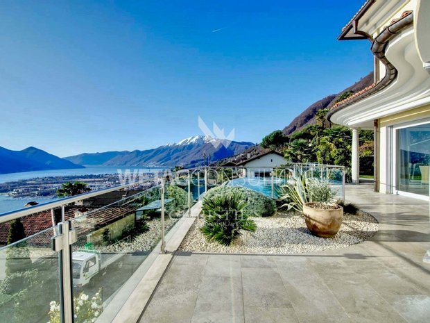 New Modern Villa In Brione With In Brione Sopra Minusio Switzerland In Vendita 11179950