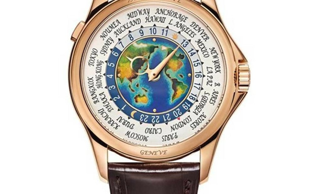 PATEK PHILIPPE COMPLICATIONS WORLD TIME 5131R-001 ROSE GOLD MEN’S WATCH