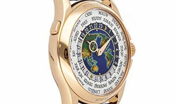 PATEK PHILIPPE COMPLICATIONS WORLD TIME 5131R-001 ROSE GOLD MEN’S WATCH