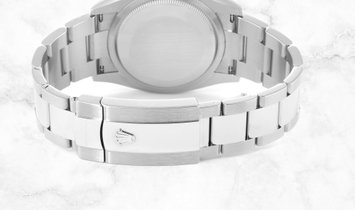 Rolex Datejust 36 126234-0028 White Rolesor Black Diamond Set Dial Oyster Bracelet