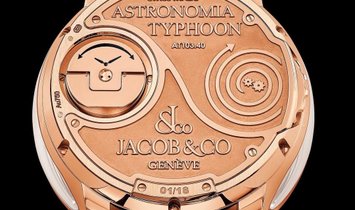 Jacob & Co. 捷克豹 [LIMITED 18 PIECE] Astronomia Typhoon Tourbillon AT103.40.AA.AA.A