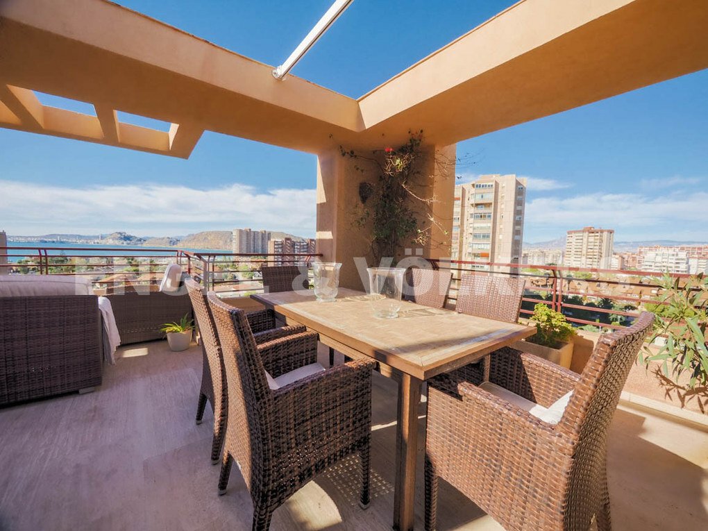 Fantastic Penthouse With Dreamlike Views In Alicante, Spain For Sale
