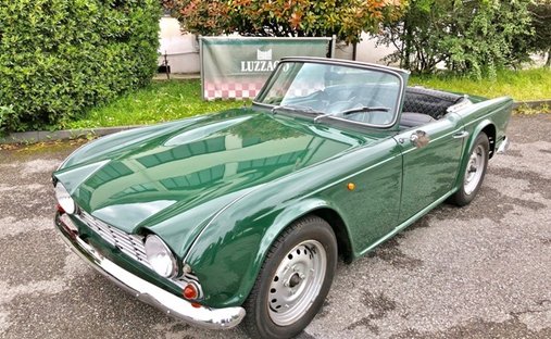 1962 Triumph TR4 in Brescia, Italy 1