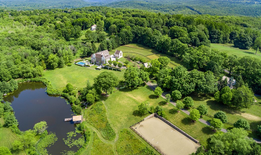 Maple Hill Farm On Nearly 50 Acres In Redding, Connecticut, United