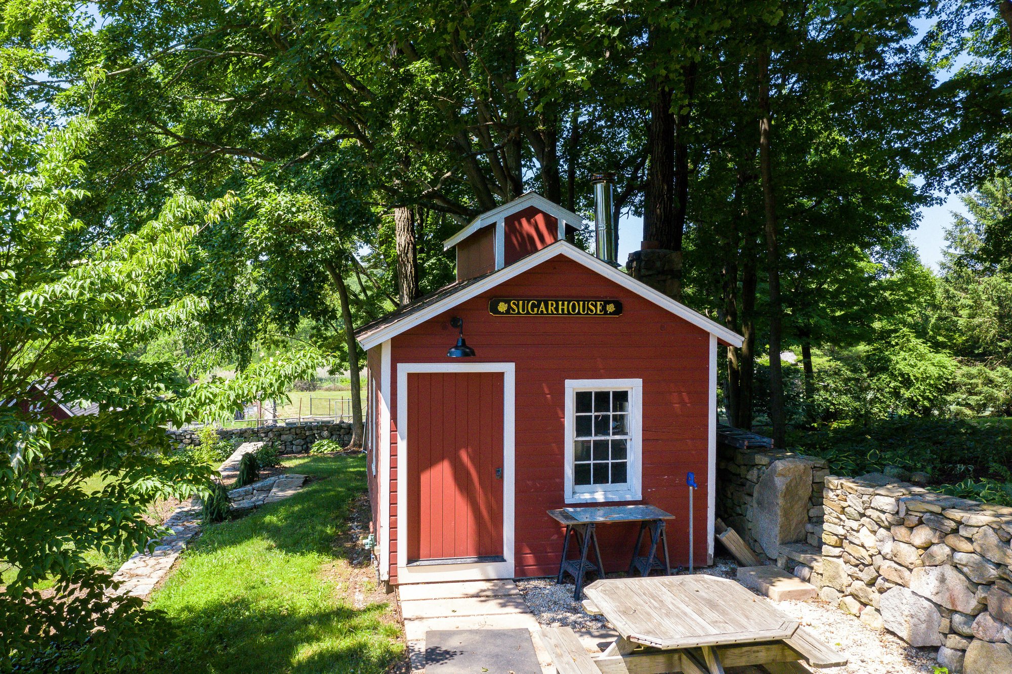 Maple Hill Farm On Nearly 50 Acres In Redding, Ct, United States For