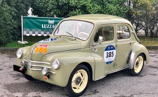 1955 Renault 4CV in Brescia, Italy 1