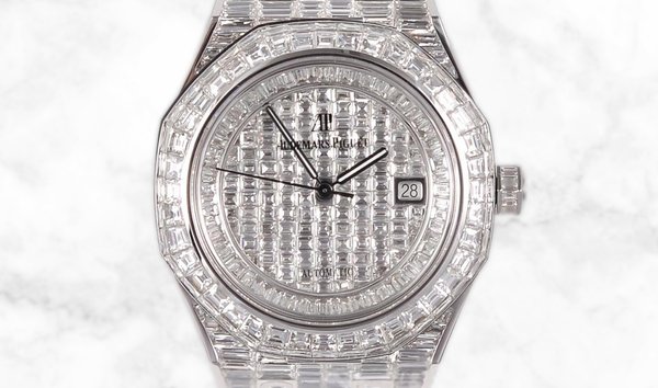 Audemars Piguet Royal Oak Offshore 15400 Diamond Set by ELITA 41mm in White gold (11228407)