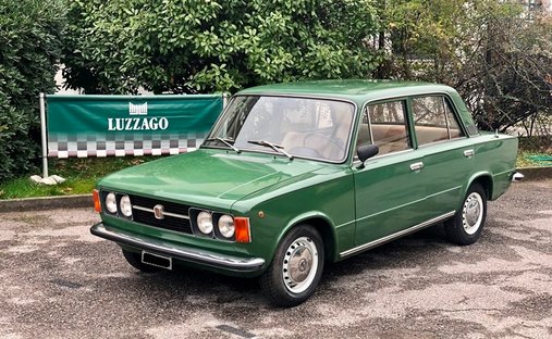 1972 Fiat 124 in Brescia, Italy 1
