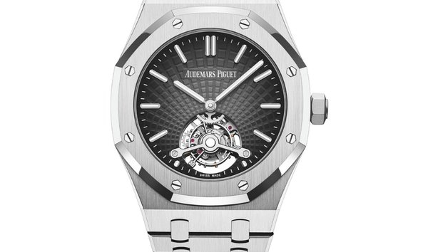 Audemars Piguet 26522BC.OO.1220BC.01 Royal Oak Tourbillon Extra-thin 18K White Gold Smoked Grey Dial (11229353)