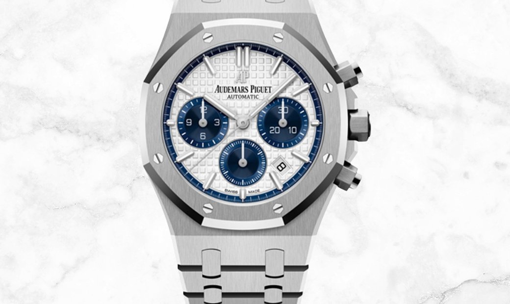 Audemars Piguet 26315ST.OO.1256ST.01 Royal Oak Chronograph Stainless Steel Silver Toned Dial