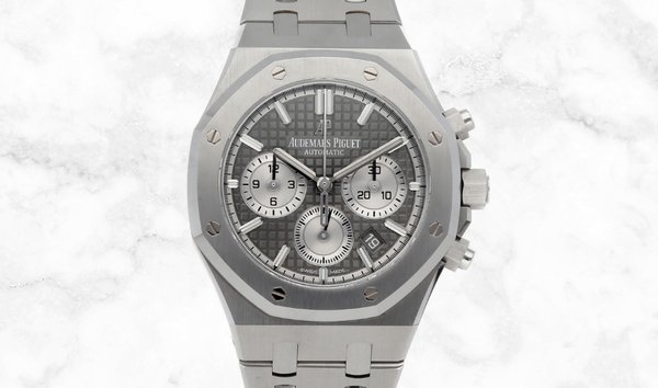 Audemars Piguet 26315ST.OO.1256ST.02 Royal Oak Chronograph Stainless Steel Ruthénium Toned Dial (11233254)