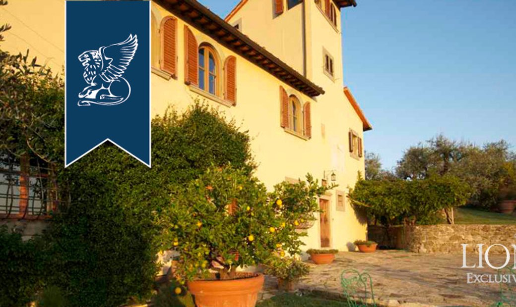 Luxury Villas For Sale In Tuscany Near Florence In Settignano, Tuscany