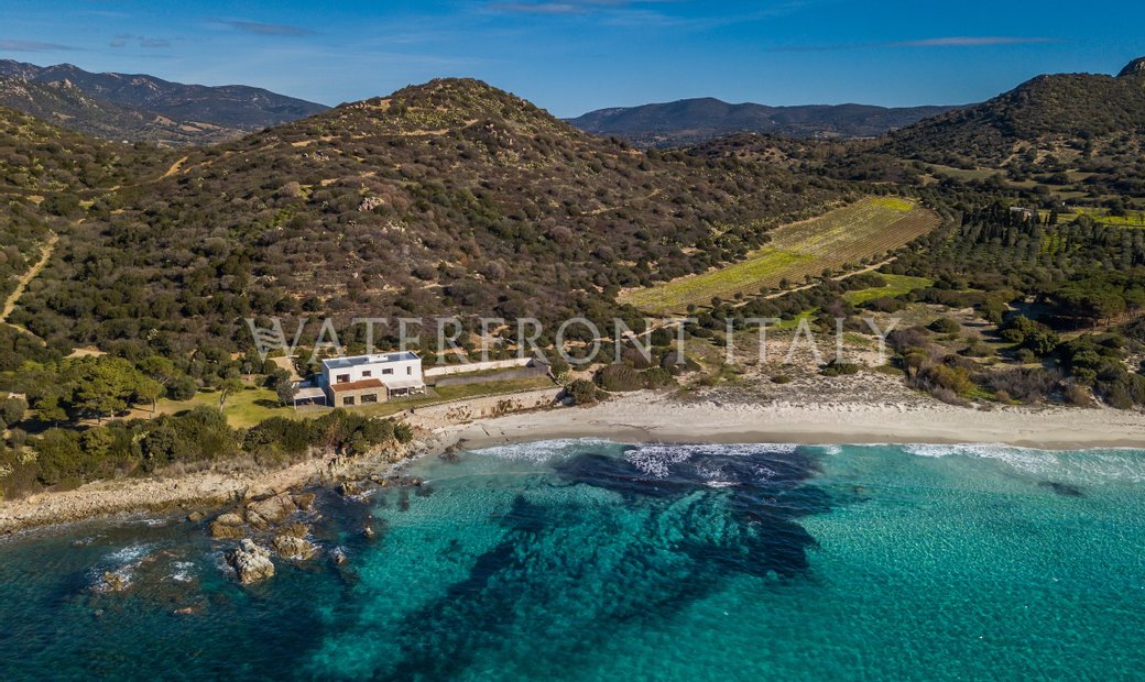 Waterfront Eden Estate 40 Hectares In Crabonaxa, Sardinia, Italy For