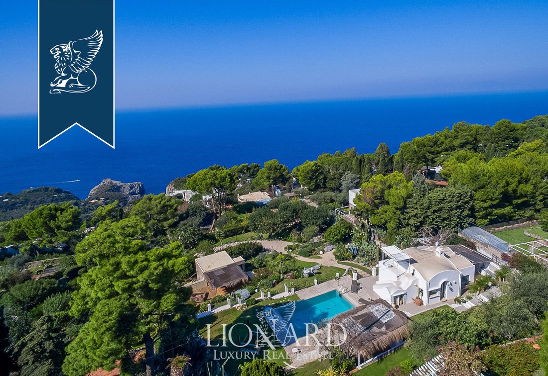 Luxurious Villa For Sale In Anacapri In Anacapri, Campania, Italy For