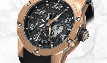 Richard Mille RM 033-01 Extra Flat Round Red Gold Arabic Numerals