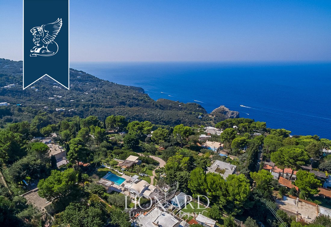 Luxurious Villa For Sale In Anacapri In Anacapri, Campania, Italy For