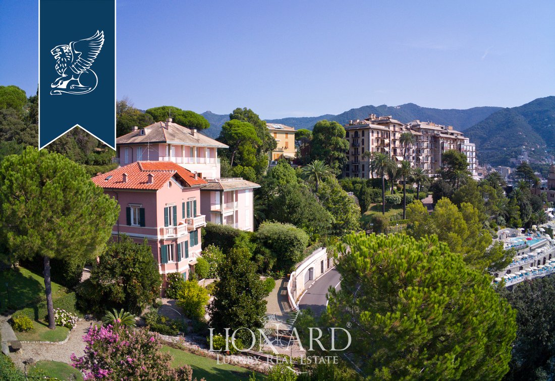 Sea Front Art Nouveau Villa For Sale In Rapallo In Rapallo, Liguria