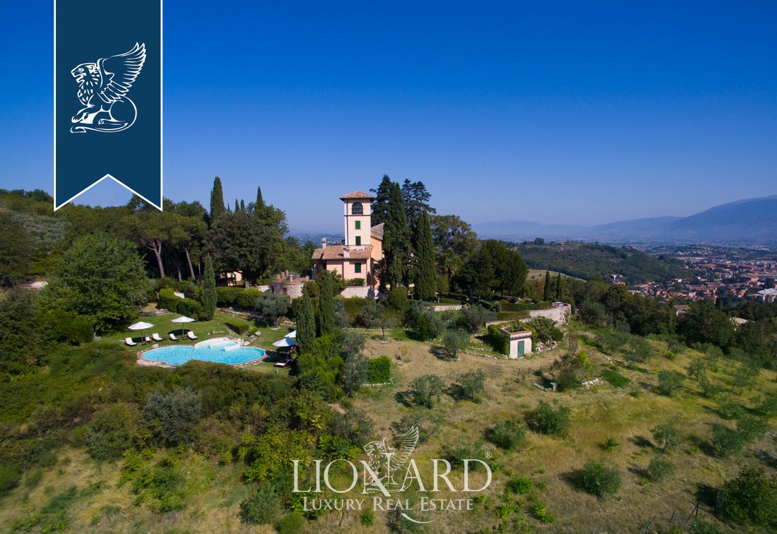 Luxury Villa For Sale On The Hills In Umbria In Testaccio, Umbria