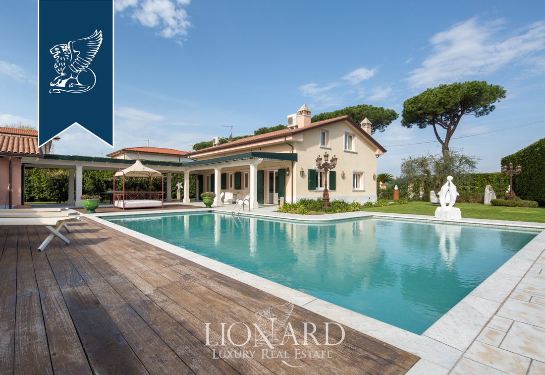 Villa By The Sea In Pietrasanta In Pietrasanta, Tuscany, Italy For Sale