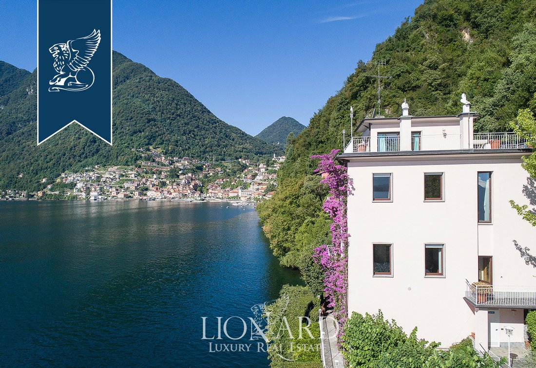 Lake Front Villa By Lake Como In Argegno, Lombardy, Italy For Sale